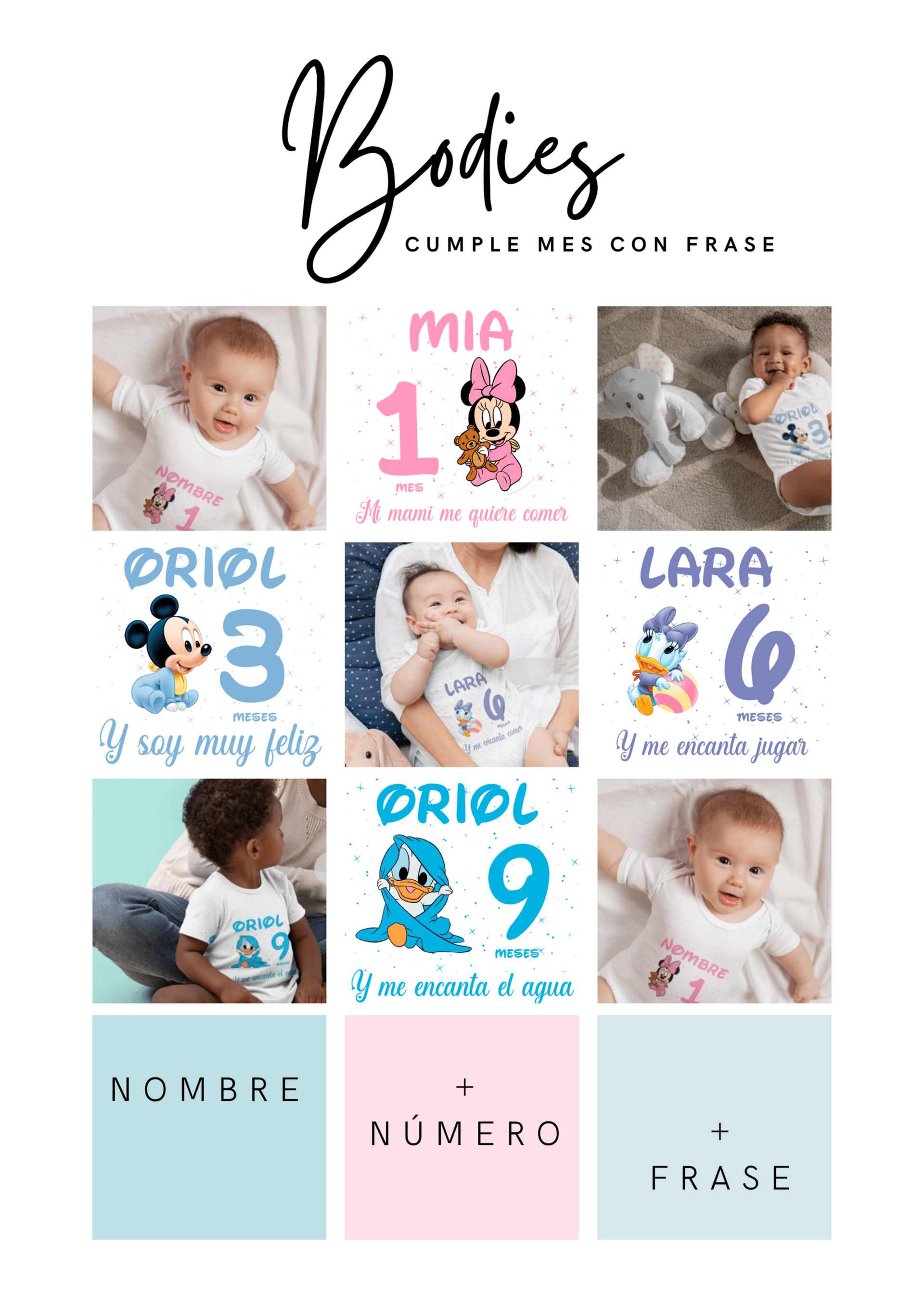 Bodie Donald cumple mes con nombre personalizo - Designed4you - 2